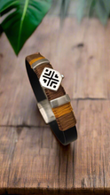 Cargar imagen en el visor de la galería, Pulseras de caballero de diez mm
