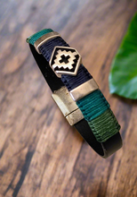 Cargar imagen en el visor de la galería, Pulseras de caballero de diez mm