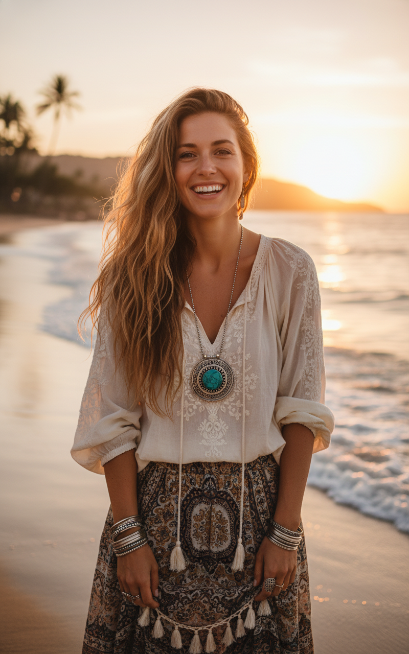 Medallones en plata y azules